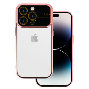 Electro Lens Case for Samsung Galaxy A24 4G Rose gold