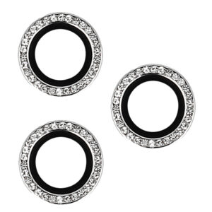 Tempered Glass HARD DIAMOND for camera (LENS) for Samsung Galaxy S23 silver (lens 3 pieces)