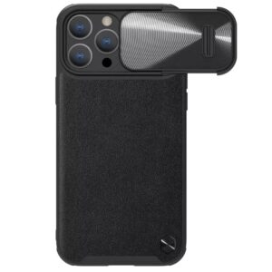 Nillkin CamShield S Leather Case for Iphone 14 Pro Max black