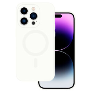 TEL PROTECT MagSilicone Case for Iphone 14 White