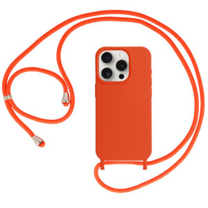 Strap Silicone Case for Iphone 13 Pro design 1 orange