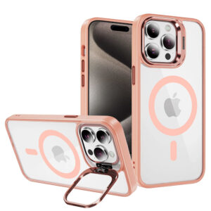 Tel Protect Kickstand Magsafe Case for Iphone 11 light pink