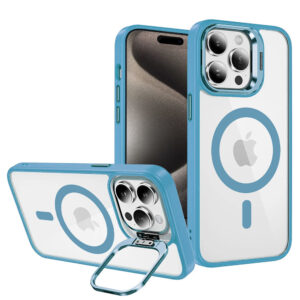 Tel Protect Kickstand Magsafe Case for Iphone 13 Pro blue