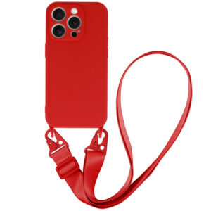 Strap Silicone Case for Iphone 14 Pro design 2 black