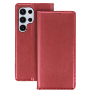 Smart Magneto Case for Oppo A78 5G burgundy