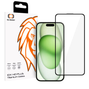 Tempered glass Tel Protect 10X HD Plus Titanium for Iphone 15