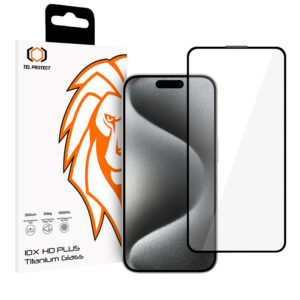 Tempered glass Tel Protect 10X HD Plus Titanium for Iphone 15 Pro