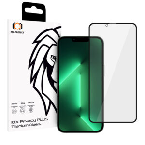 Tempered glass Tel Protect 10X Privacy Plus Titanium for Iphone 13/13 Pro/16E/17E