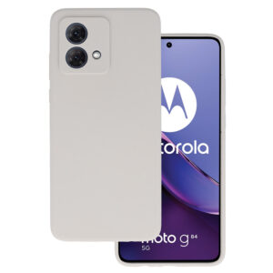 Silicone Lite Case for Motorola Moto G84 5G titanium