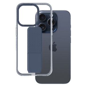 Amazing Thing Titan Pro Holder Case 10FT IP156.7PTHBU for Iphone 15 Pro Max navy with stand