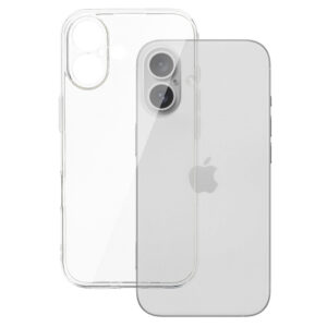 Back Case 2 mm Perfect for IPHONE 16 TRANSPARENT
