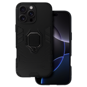 Ring Armor Case for Iphone 16 Pro Max Black