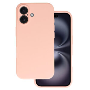 Silicone Lite Case for Iphone 16 peach
