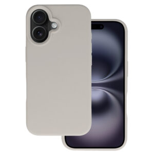 Tel Protect Silicone Premium for Iphone 16 titanium