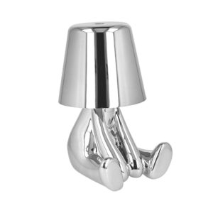 Night lamp Silver Man design H