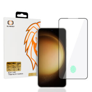 Tempered glass Tel Protect 10X HD Titanium for Samsung Galaxy S22/S23 (with fingerprint unlock)