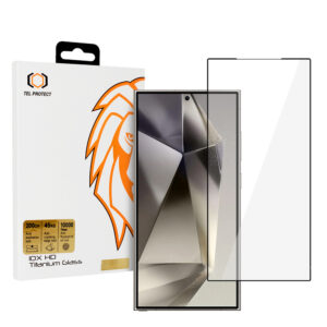 Tempered glass Tel Protect 10X HD Titanium for Samsung Galaxy S24 Ultra (with fingerprint unlock)