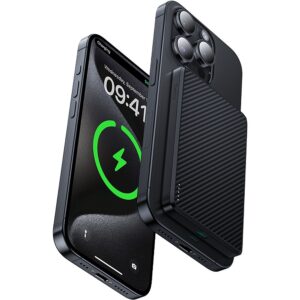 Benks Power bank 5000mAh MP15 ArmorGo - Type C - magnetic with induction charging black