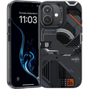 Benks Magnetic Mecha Series Case for Iphone 16 Plus black