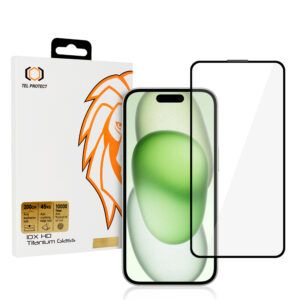 Tempered glass Tel Protect 10X HD Plus Titanium for Iphone 16/15