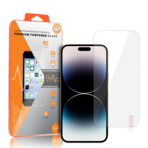 Tempered Glass Orange for IPHONE 16 PRO/17/17 PRO/18 PRO