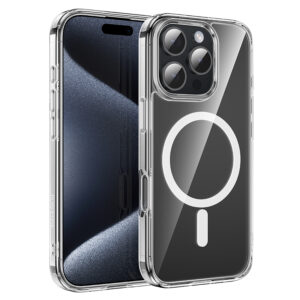 Borofone Case BI5 Ice Shield Magnetic Iphone 16 Pro Max transparent