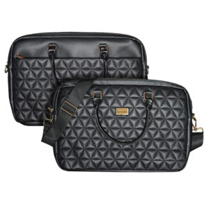 Wonder Briefcase Laptop 15-16 inches pico quilted black