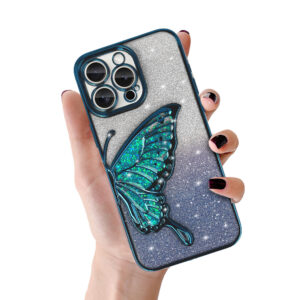 Tel Protect Butterfly Water Case for Iphone 14 Pro blue