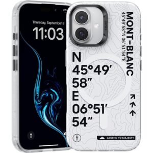 Benks Magnetic Summit Mont Blanc Case for Iphone 16