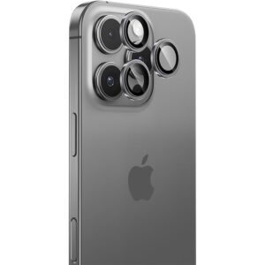 Benks Tempered glass Glass Warrior Lens Protector on camera for Iphone 16 Pro/16 Pro Max (lens 3 pieces) silver
