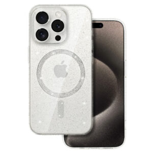Glitter Magsafe Case for Samsung Galaxy S25 Ultra transparent
