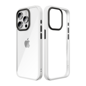 Rock Guard Series Case for Iphone 15 Plus transparent-white
