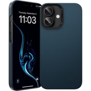 Benks Magnetic Armor Tint Kevlar 1000D (0064) for Iphone 16 Plus blue