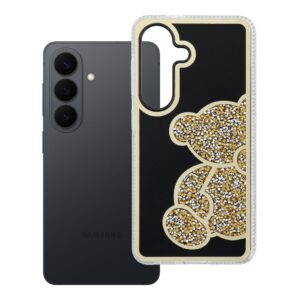 Teddy Bear case for Samsung S26 gold