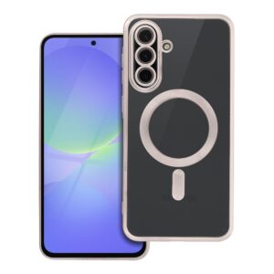 Electro Mag Cover case for Samsung A36 compatible with MagSafe titanium