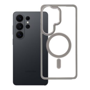 Color Edge Mag Cover case for Samsung S26 ULTRA compatible with MagSafe titanium-gray