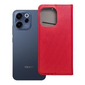 Smart Case Book for Oppo Reno 15F red