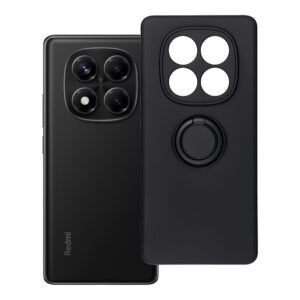 Silicone Ring case for Xiaomi Redmi Note 14 PRO 4G black
