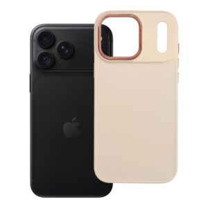 Frame case for iPhone 18 Pro Max / 17 Pro Max gold