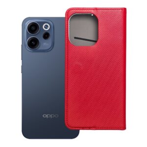 Smart Case Book for Oppo Reno 15 red