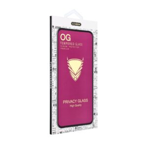 OG 6D Premium Privacy Glass - for Iphone 18 black