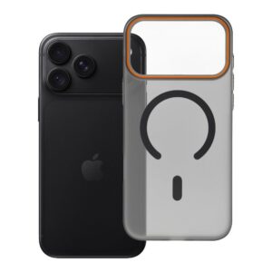 Go Orange case for iPhone 18 Pro Max / 17 Pro Max compatible with MagSafe black