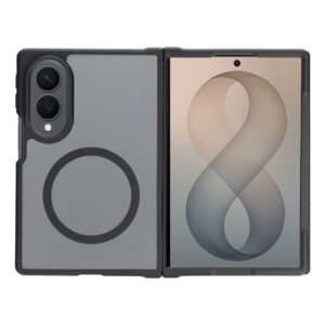 4sF-S case for Samsung Z Fold 8 Acrylic compatible with MagSafe black