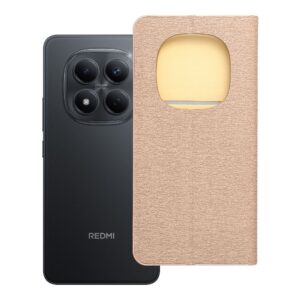 Luna Book Gold flip case for Xiaomi Redmi NOTE 15 PRO 5G gold