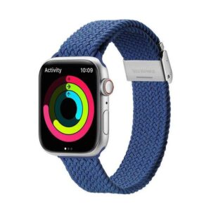 DUX DUCIS strap MIXTURE PRO stretchable braided for Apple Watch 38 / 40 / 41 mm blue