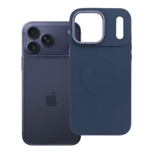 Frame Mag Cover case for iPhone 18 Pro Max / 17 Pro Max compatible with MagSafe navy blue