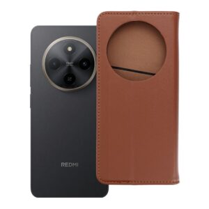 Smart Pro flip case for Xiaomi Redmi 17C Book leather brown