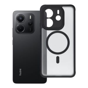 Full Matte Mag case for Xiaomi Redmi Note 14 4G Cover compatible with MagSafe black