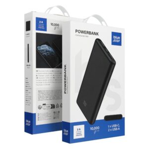 Blue Star Powerbank W1061 2A 10000 mAh black