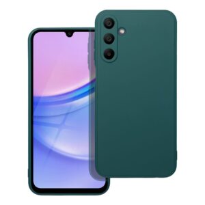 Matt case for Samsung A15 5G / A15 4G dark green